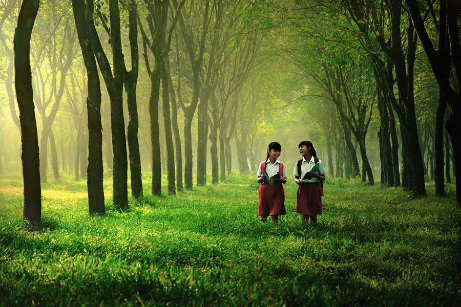 Cengkrama sang Pagi by Ipoenk Graphic